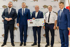 Gmina Ciechanowiec otrzymała 27 tys. złotych na wsparcie działań OSP