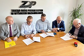 Podpisanie umów na realizację dwóch dróg na terenie gminy Ciechanowiec
