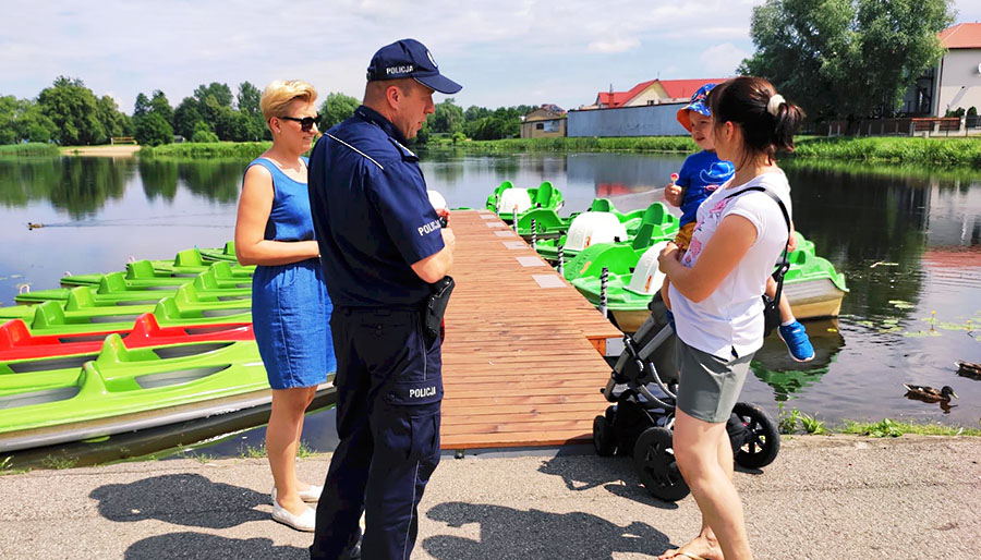 Dzielnicowi kontrolują zbiorniki wodne na terenie miasta i gminy