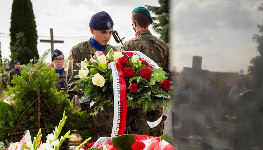 75. rocznica Bitwy w Miodusach Pokrzywnych - jednej z najważniejszych bitew żołnierzy Polskiego Podziemia Niepodległościowego 