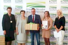 Koło Gospodyń Wiejskich "Basiewianki" nagrodzone w konkursie „Podlaski przepis” 