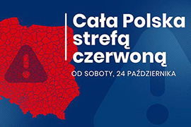 Cała Polska strefą czerwoną w związku z sytuacją epidemiczną - kolejne zasady bezpieczeństwa