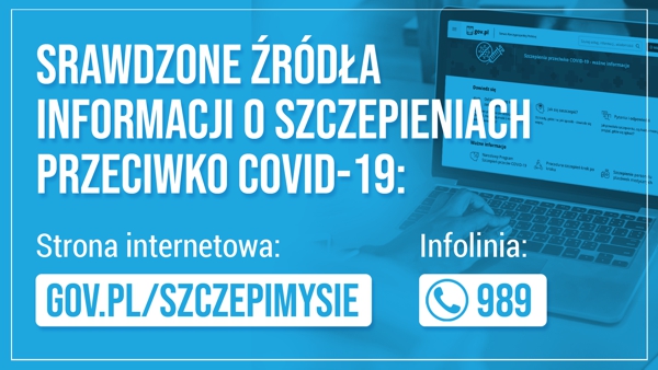 Szczepienia przeciwko wirusowi SARS-CoV-2 - możliwości rejestracji na szczepienie