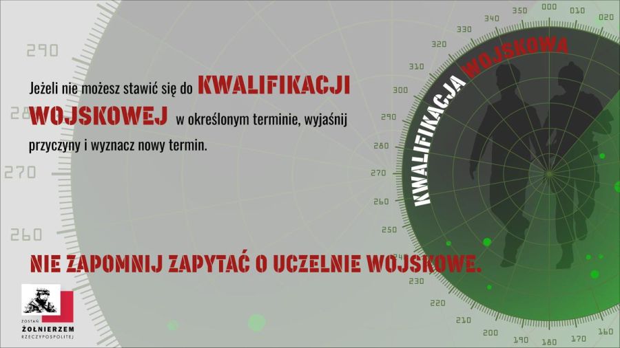 Kwalifikacja wojskowa w powiecie wysokomazowieckim rusza 20 września 