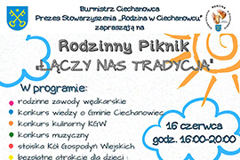 Rodzinny Piknik „Łączy nas Tradycja” - w programie wiele atrakcji dla dzieci i dorosłych