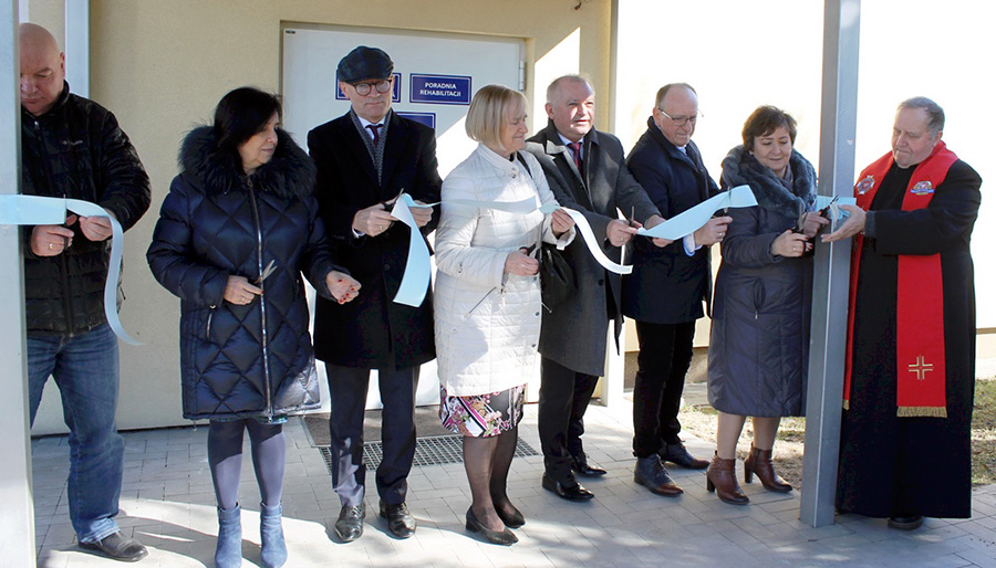 Przekazanie do użytku pomieszczeń Poradni Rehabilitacji, Poradni Położniczo-Ginekologicznej i Punktu Pobrań w Ciechanowcu