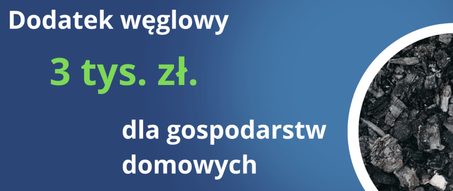 Można już składać wnioski o dodatek węglowy. Wniosek do pobrania. 