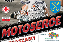 MOTOSERCE znów zabije w Ciechanowcu - charytatywna akcja zbiórki krwi