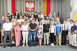 Wyjazd Młodzieżowej Rady Miejskiej i delegacji ciechanowieckich samorządowców do Łodzi