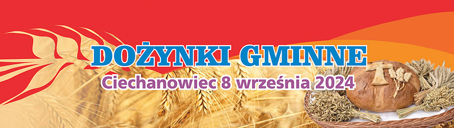 Dożynki Gminne Ciechanowiec 2024 - uroczystość dziękczynienia za tegoroczne plony