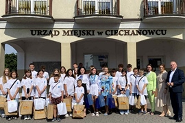 Półkolonie integracyjne z udziałem dzieci z Ukrainy i Polski w Ciechanowcu