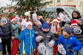 Miejska choinka już rozświetla Ciechanowiec!