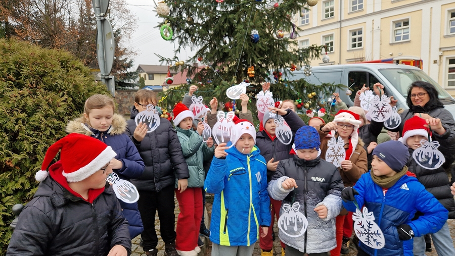Miejska choinka już rozświetla Ciechanowiec!