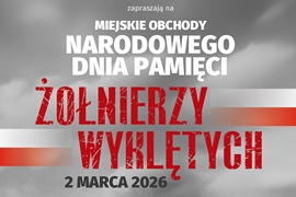 Zaproszenie na uroczystość z okazji Narodowego Dnia Pamięci Żołnierzy Wyklętych - 2 marca