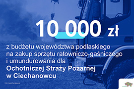 Podpisanie mowy o udzielenie pomocy finansowej jednostkom OSP na zakup sprzętu ratowniczo-gaśniczego i umundurowania