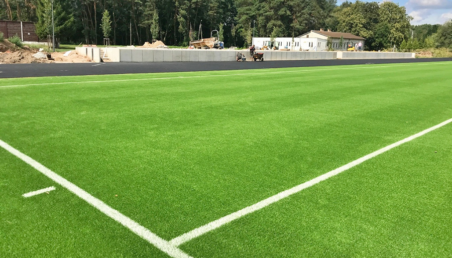 Odbiór drugiego etapu robót budowlanych Stadionu Miejskiego w Ciechanowcu