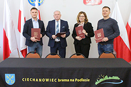 Umowa na budowę Gminnego Punktu Selektywnej Zbiórki Odpadów Komunalnych
