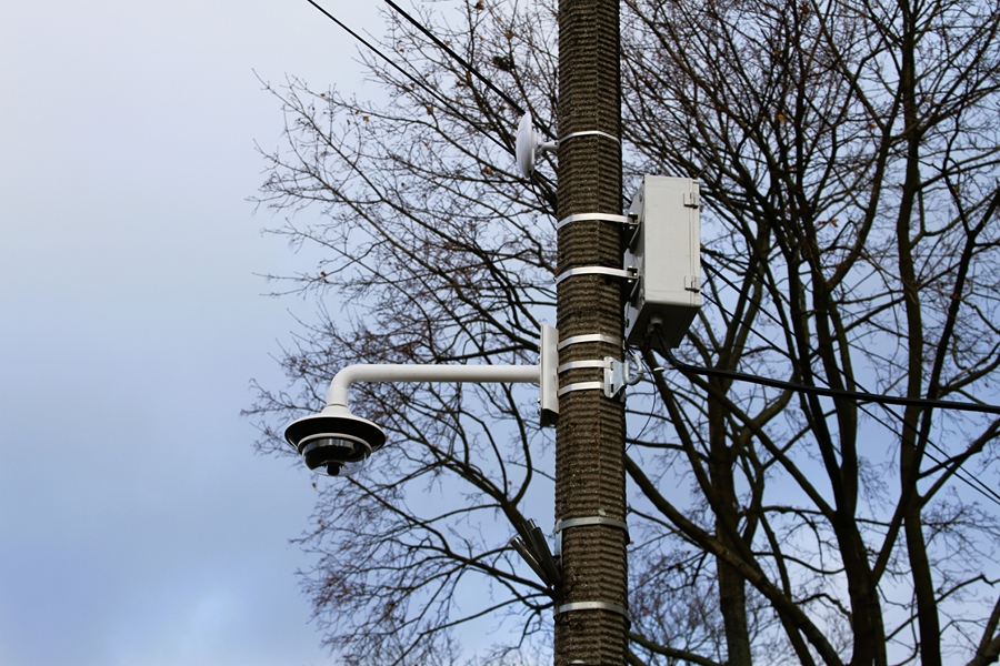 Zakończono realizację zadania „Budowa miejskiego monitoringu wizyjnego (CCTV) w Ciechanowcu”