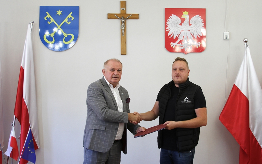  Gmina Ciechanowiec podpisała umowę na wykonanie prac konserwatorskich budynku Urzędu Miejskiego