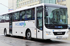 PKS NOVA zawiesza od 6 listopada połączenia autobusowe do Warszawy
