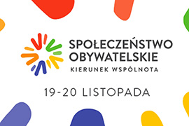 Zaproszenie na konferencję online "Społeczeństwo obywatelskie: kierunek wspólnota"