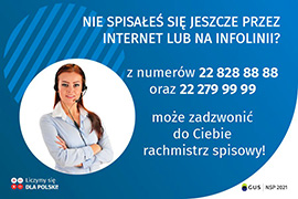 Zmiana rachmistrza spisowego  Narodowego Spisu Powszechnego Ludności i Mieszkań na terenie Gminy Ciechanowiec