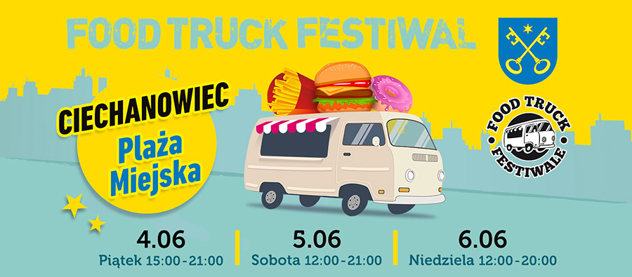 Zlot Food Trucków w Ciechanowcu - najlepsze dania z czterech stron świata