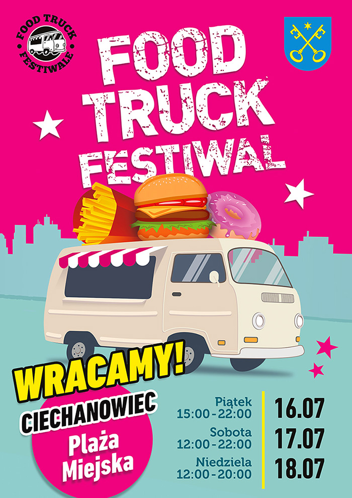 Ponowny Zlot Food Trucków w Ciechanowcu - najlepsze dania z czterech stron świata