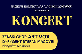 Koncert żeńskiego chóru ART VOX z Kiszyniowa w Mołdawii