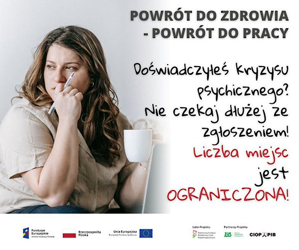 Kompleksowa rehabilitacja to program umożliwiający powrót do zdrowia i powrót do pracy