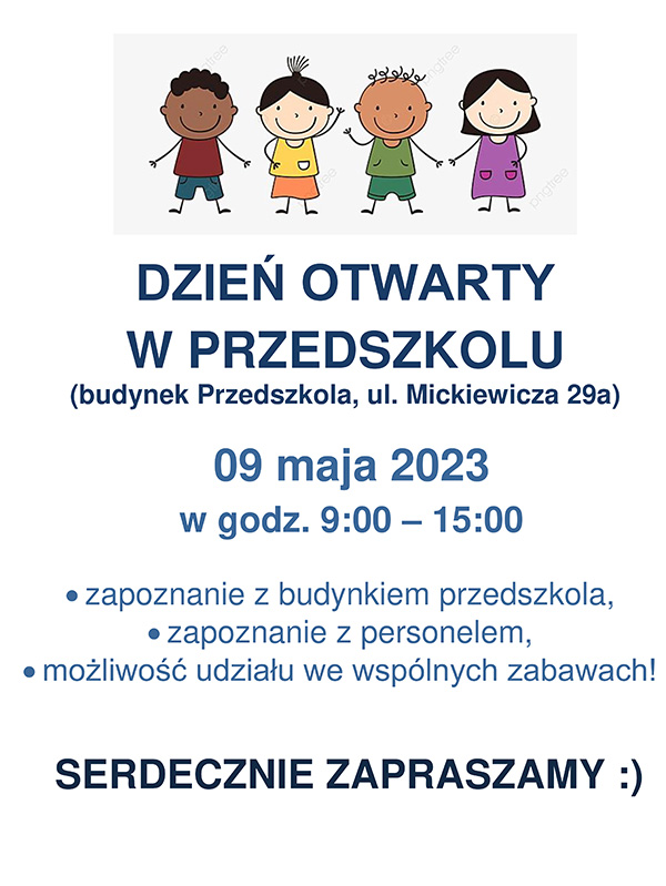 Dzień Otwarty w Przedszkolu