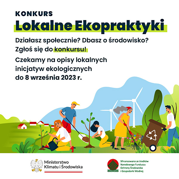 Konkurs Ministerstwa Klimatu i Środowiska na najciekawsze inicjatywy ekologiczne