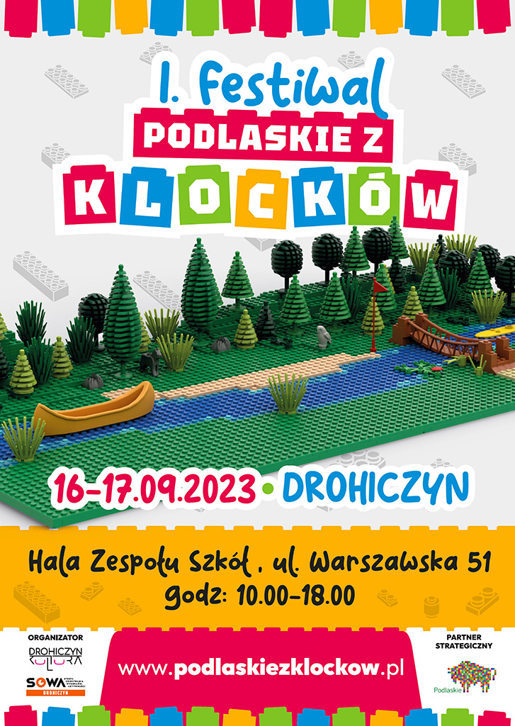 Festiwal Podlaskie z klocków - jedyne takie wydarzenie w Województwie Podlaskim