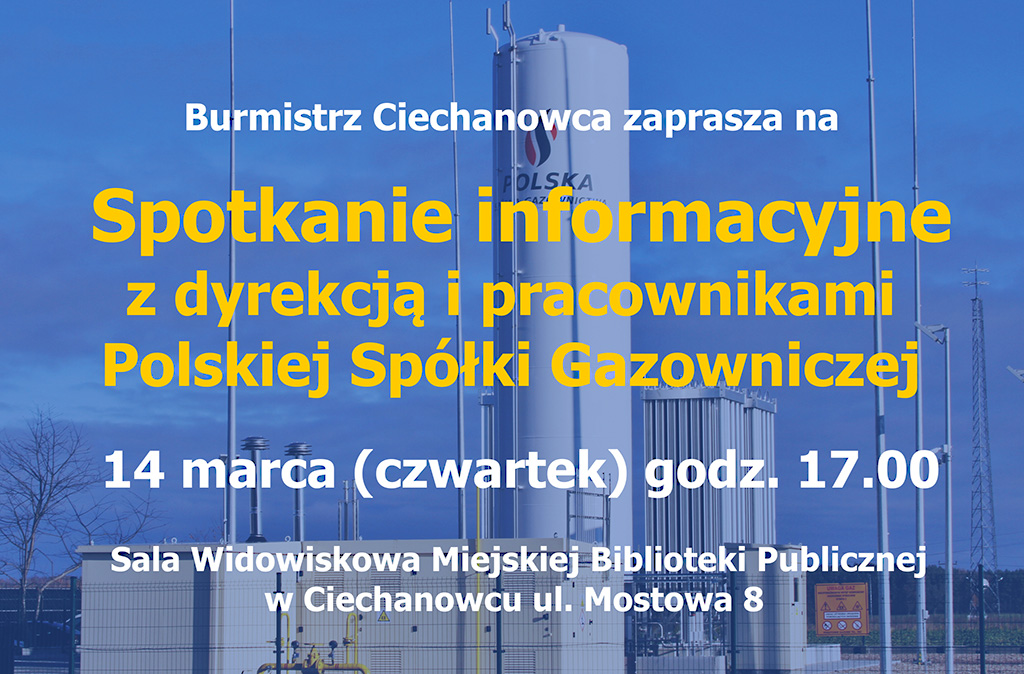 Spotkanie informacyjne z dyrekcją i pracownikami Polskiej Spółki Gazowniczej