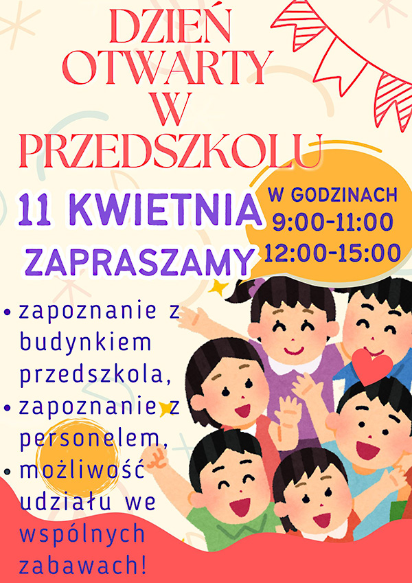 Dzień Otwarty w Przedszkolu