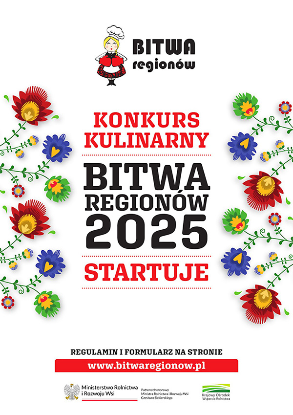 Konkurs kulinarny dla Kół Gospodyń Wiejskich  „Bitwa Regionów”