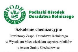 Szkolenie chemizacyjne uzupełniające z zakresu stosowania srodków ochrony roślin