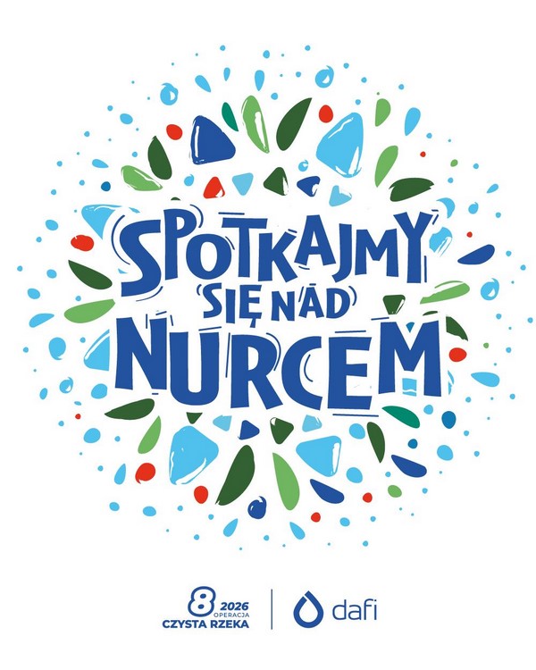 Sprzątanie rzeki Nurzec w Ciechanowcu w ramach ogólnopolskiej akcji „Operacja Czysta Rzeka”