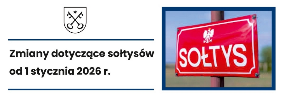 Zmiany dotyczące sołtysów od 1 stycznia 2026 r.