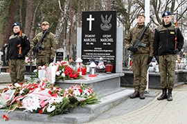  Uroczystość z okazji Narodowego Dnia Pamięci Żołnierzy Wyklętych w Ciechanowcu