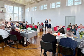 Spotkanie wielkanocne seniorów wszystkich Klubów działających na terenie Gminy Ciechanowiec