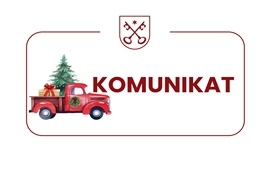 Parking przy kościele pw. Trójcy Przenajświętszej wyłączony z użytku na czas Jarmarku Bożonarodzeniowego