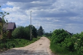 Odbiór końcowy zadania pn.: „Przebudowa drogi w zakresie rozbudowy oświetlenia drogowego w m. Kobusy gm. Ciechanowiec”