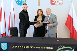 Umowa na wykonanie Planu Ogólnego Gminy Ciechanowiec - kluczowycm elementem przyszłego rozwoju gminy