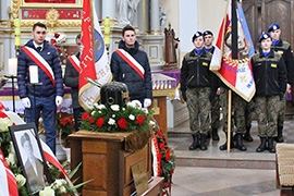  Uroczystości pogrzebowe żołnierza NZW ppor. Jana Karolewskiego ps. „Jurand”