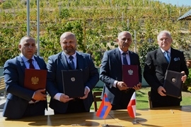 Nawiązanie współpracy partnerskiej pomiędzy Ciechanowcem a Jechegnadzorem w Armenii