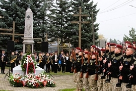 Miejskie obchody 107. rocznicy odzyskania niepodległości w Ciechanowcu